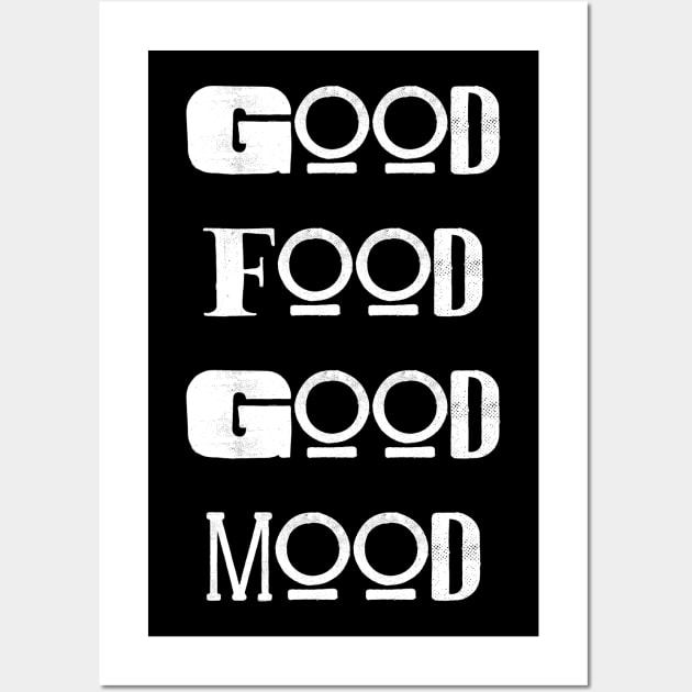 Good Mood, Good Food Wall Art by Seopdesigns